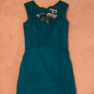H&M Teal Cocktail Dress